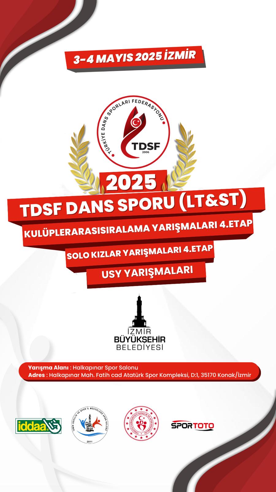 2024-2025 SEZONU DANS SPORU (LT&ST) 4. ETAP KSY - USY SPORCU KAYITLARI HAKKINDA